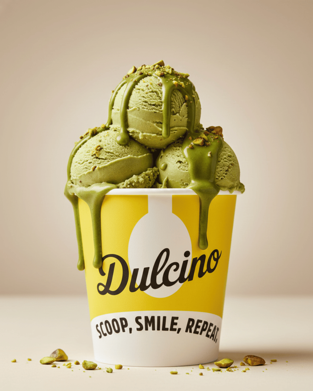 Pistachio Crunch Gelato